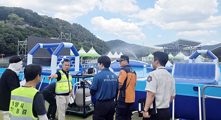 밀양시, 2026 밀양 수퍼 페스티벌 막바지 현장·합동 점검 실시